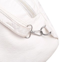 Bolsa de couro multifuncional - mochila - grande capacidade
