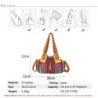 Bolsa de ombro pequena vintage - rebites - cores contrastantes - couro
