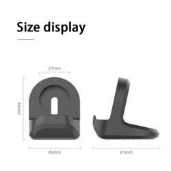 Suporte de silicone - suporte - carregador - para Apple Watch