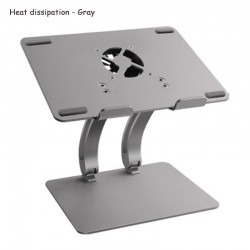 Aluminium holder for 11 - 17 inch tablet & laptop - cooling standStands