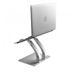 Aluminium holder for 11 - 17 inch tablet & laptop - cooling standStands