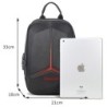 Bolsa de ombro anti-roubo com porta USB - crossbody - bolsa de peito em PVC