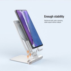 15W - carregador rápido sem fio - suporte - suporte de telefone dobrável - para iPhone - Samsung - Huawei - Xiaomi