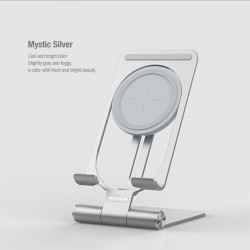 15W - carregador rápido sem fio - suporte - suporte de telefone dobrável - para iPhone - Samsung - Huawei - Xiaomi