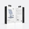 15W - carregador rápido sem fio - suporte - suporte de telefone dobrável - para iPhone - Samsung - Huawei - Xiaomi