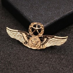 Broche da moda - alfinete - design europeu / americano - águia de duas cabeças