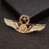 Broche da moda - alfinete - design europeu / americano - águia de duas cabeças