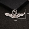 Broche da moda - alfinete - design europeu / americano - águia de duas cabeças