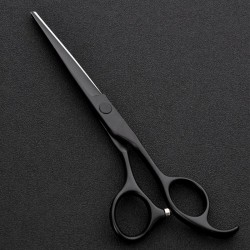 Conjunto de tesoura de cabeleireiro profissional - aço 440 japonês - 6 polegadas - edição preta - tesoura de cabelo - tesoura de