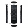MX3-L com comando de voz - mouse aéreo - controle remoto Google Smart - retroiluminado