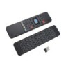 T3 6-Axis Gyro - Air Mouse - 2.4G - sem fio - 7 cores retroiluminado - Controle remoto inteligente - com teclado QWERTY