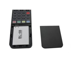 T3 6-Axis Gyro - Air Mouse - 2.4G - sem fio - 7 cores retroiluminado - Controle remoto inteligente - com teclado QWERTY