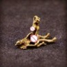 Mini figuras sensuais - posições sexuais - estátuas de latão vintage - 5 peças