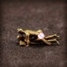 Mini figuras sensuais - posições sexuais - estátuas de latão vintage - 5 peças