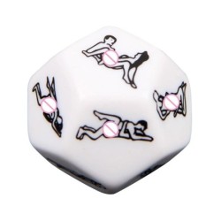 Sex positions dice - adult toy - 6 / 12 sidedPuzzles & Games