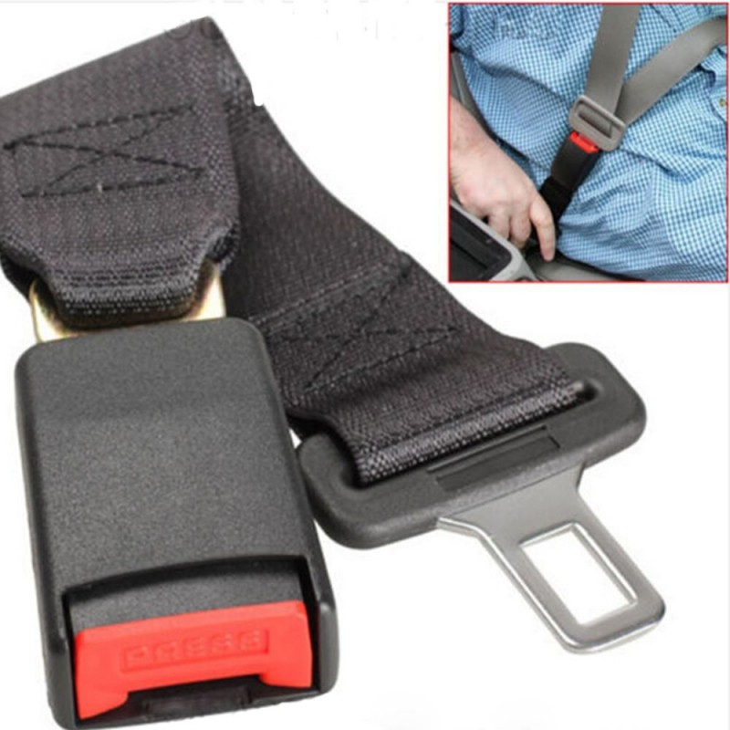 Extensor de cinto de segurança de carro - preto