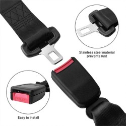 Extensor de cinto de segurança de carro - preto