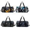 Bolsa de viagem elegante - com compartimento para sapatos - grande capacidade - à prova d'água - unissex - design de grafite