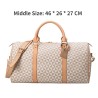 Bolsa de viagem / fitness elegante - grande capacidade - à prova d'água - unissex