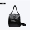 Fashionable travel / sport leather bag - with shoe compartment - large capacityBags