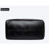 Fashionable travel / sport leather bag - with shoe compartment - large capacityBags