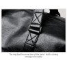Fashionable travel / sport leather bag - with shoe compartment - large capacityBags