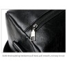 Fashionable travel / sport leather bag - with shoe compartment - large capacityBags