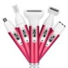 5 in 1 electric women epilator - nose trimmer - eyebrows - legs - armpits - bikiniShaving