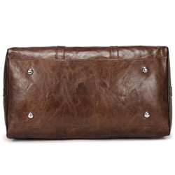 Bolsa de viagem / esporte na moda - couro - grande capacidade
