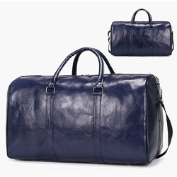 Bolsa de viagem / esporte na moda - couro - grande capacidade
