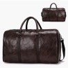Bolsa de viagem / esporte na moda - couro - grande capacidade
