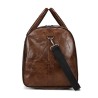 Bolsa de viagem / esporte na moda - couro - grande capacidade