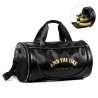 Stylish travel / sport shoulder bag - with shoe storage - large capacity - leatherBags
