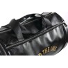 Stylish travel / sport shoulder bag - with shoe storage - large capacity - leatherBags