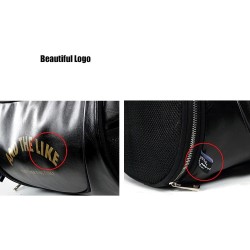 Stylish travel / sport shoulder bag - with shoe storage - large capacity - leatherBags