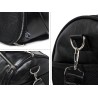 Stylish travel / sport shoulder bag - with shoe storage - large capacity - leatherBags