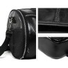Stylish travel / sport shoulder bag - with shoe storage - large capacity - leatherBags