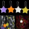 Chaveiro refletivo - em forma de estrela - segurança infantil - 5 peças