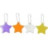 Chaveiro refletivo - em forma de estrela - segurança infantil - 5 peças
