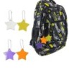 Chaveiro refletivo - em forma de estrela - segurança infantil - 5 peças