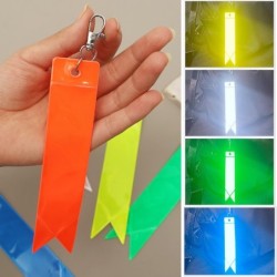Reflective keychain - high-gloss - colorful stripKeyrings
