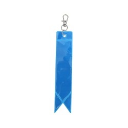 Reflective keychain - high-gloss - colorful stripKeyrings