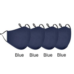 Face / mouth masks - reusable - anti bacterial - with PM 2.5 filter - 4 piecesMouth masks