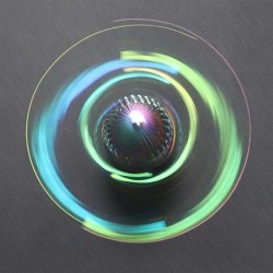 Hand fidget spinner - metal anti-stress toy - golden snitch - angel wingsFidget Spinner
