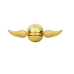 Hand fidget spinner - metal anti-stress toy - golden snitch - angel wingsFidget Spinner