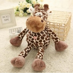 Girafa castanha - peluche - 25 cm