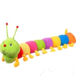 Colorful caterpillar - plush toy - 50 cmCuddly toys