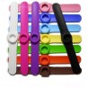 Relógio infantil de silicone - pulseira de encaixe