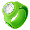 Relógio infantil de silicone - pulseira de encaixe