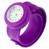 Relógio infantil de silicone - pulseira de encaixe